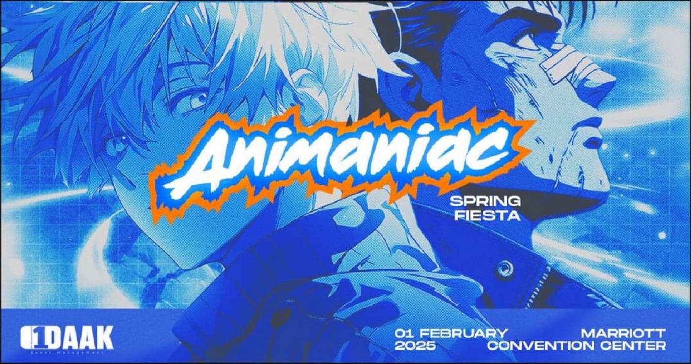 Key visual: Animaniac Spring Fiesta, 01 February 2025, Marriott Convention Center, by EkDaak