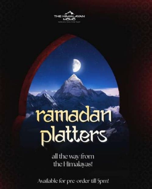 “Ramadan platters, all the way from the Himalayas” post