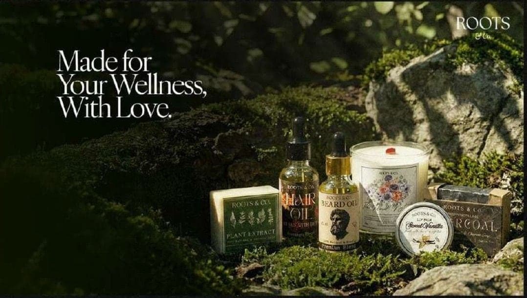 “Made for your wellness, with love”: the product range on moss