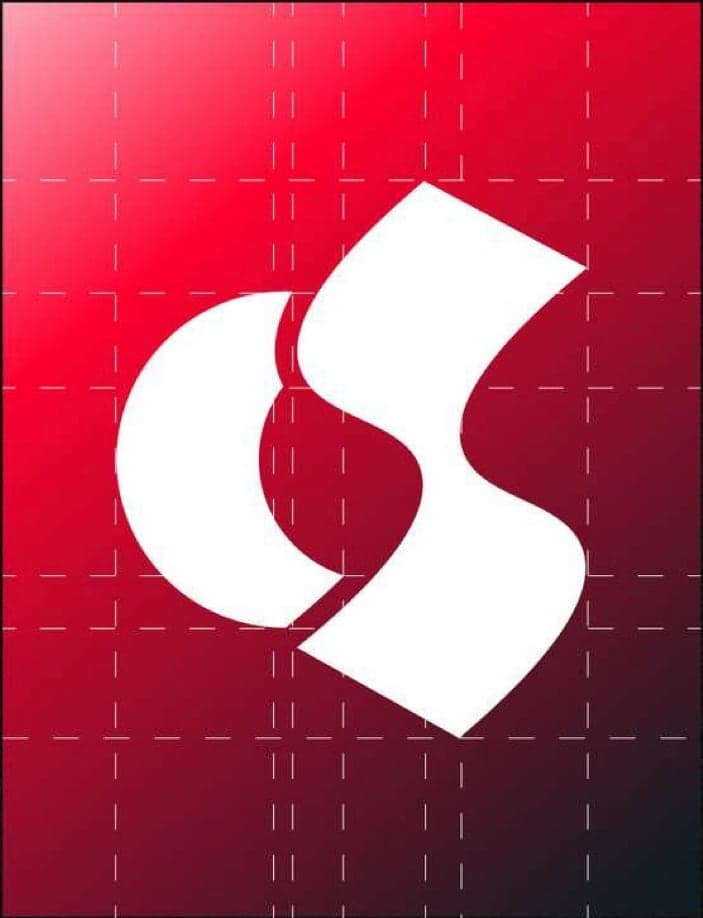 Comfort Socks mark on a red construction grid
