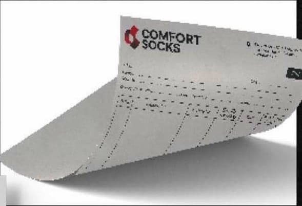 Comfort Socks receipt